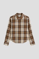 Photo produit 1 de Blouse à carreaux marron de Marc O'Polo pour Femmes