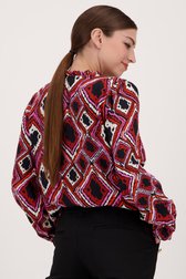 Blouse à imprimé à carreaux de More & More pour Femmes
