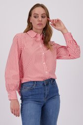 Blouse à rayures rouges et blanches de More & More pour Femmes
