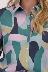 Détail de Blouse avec imprimé graphique coloré de Libelle pour Femmes