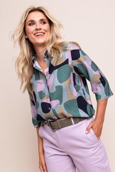 Photo supplémentaire 5 de Blouse avec imprimé graphique coloré de Libelle pour Femmes