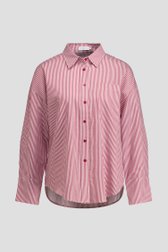 Photo produit 1 de Blouse avec motif rayé rouge de Liberty Island pour Femmes