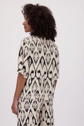 Blouse beige clair à imprimé noir de JDY pour Femmes