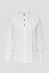 Photo produit 1 de Blouse blanche à boutons argentés de JDY pour Femmes