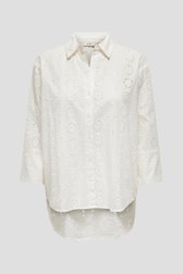 Blouse blanche avec motif ajouré floral de JDY pour Femmes