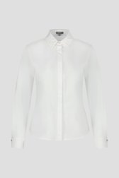 Blouse blanche avec perles de More & More pour Femmes
