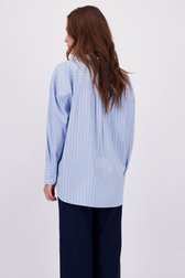 Le dos de Blouse bleu clair avec détail argenté de JDY pour Femmes