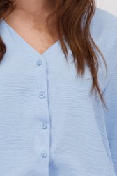 Détail de Blouse bleu clair avec un effet tetra de JDY pour Femmes