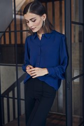 Blouse bleu foncé de JDY pour Femmes