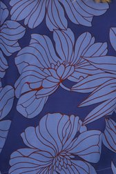 Blouse bleue à imprimé floral de Libelle pour Femmes