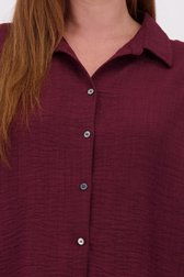 Détail de Blouse bordeaux  de ONLY Carmakoma pour Femmes