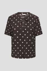 Photo produit 1 de Blouse brune à motif pois de JDY pour Femmes