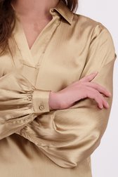 Détail de Blouse dorée de Geisha pour Femmes