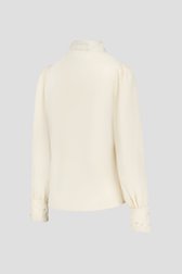 Blouse écrue à encolure brodée	 de D'Auvry pour Femmes