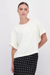 Le devant de Blouse écrue à manches courtes de JDY pour Femmes