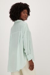 Blouse écrue à rayures vertes de JDY pour Femmes