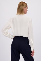 Le dos de Blouse écrue de D'Auvry Studio pour Femmes