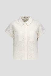 Blouse écrue en broderie anglaise de D'Auvry pour Femmes