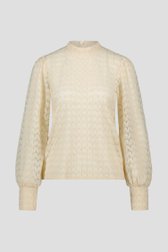 Blouse en dentelle beige	 de JDY pour Femmes