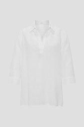 Blouse en lin blanc de Opus pour Femmes