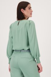 Blouse fine vert clair de D'Auvry pour Femmes