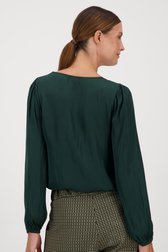 Blouse fine vert foncé de JDY pour Femmes