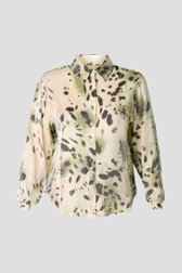 Productfoto 1 van Blouse in glasstof met kleurrijke print door Yest Curve voor Dames