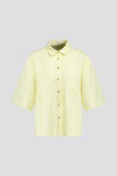 Photo produit 1 de Blouse jaune clair en lin de Liberty Island pour Femmes