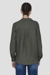 Blouse kaki à texture de JDY pour Femmes
