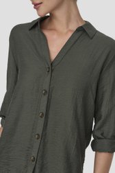 Blouse kaki à texture de JDY pour Femmes