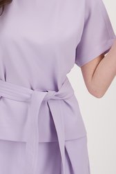 Blouse lilas avec ceinture de D'Auvry pour Femmes