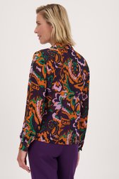 Blouse met abstracte bloemenprint van Claude Arielle voor Dames