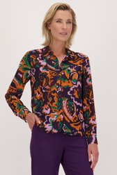 Blouse met abstracte bloemenprint van Claude Arielle voor Dames
