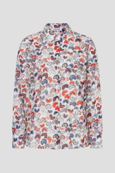 Productfoto 1 van Blouse met kleurrijke hartjesprint door More & More voor Dames