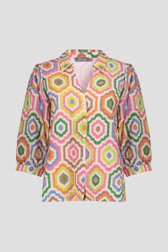 Productfoto 1 van Blouse met kleurrijke print door Geisha voor Dames