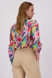 Blouse met kleurrijke print van More & More voor Dames
