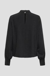Photo produit 2 de Blouse noire à col montant de JDY pour Femmes
