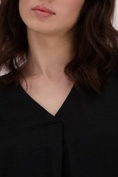 Blouse noire à manches 3/4 de JDY pour Femmes