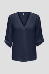 Blouse noire à manches 3/4 de JDY pour Femmes