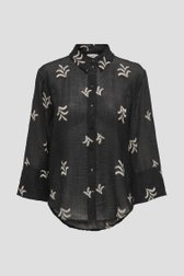 Blouse noire à motif brodé de JDY pour Femmes