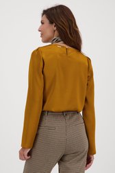 Blouse or foncé de Claude Arielle pour Femmes