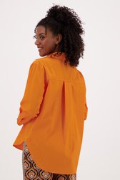 Blouse orange de Louise pour Femmes