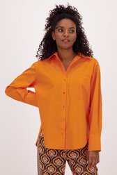 Blouse orange de Louise pour Femmes