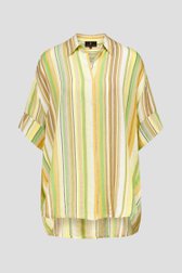 Blouse rayée en aspect lin de AC by Annelien Coorevits pour Femmes