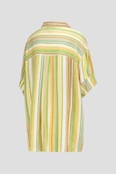 Blouse rayée en aspect lin de AC by Annelien Coorevits pour Femmes