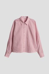 Photo produit 1 de Blouse rose à rayures de Opus pour Femmes