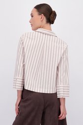 Le dos de Blouse rose clair à rayures de JDY pour Femmes