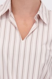 Détail de Blouse rose clair à rayures de JDY pour Femmes