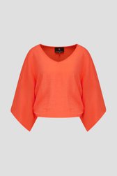Blouse rouge corail  de AC by Annelien Coorevits pour Femmes