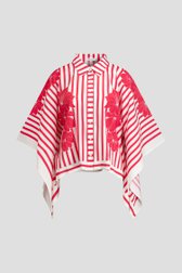 Photo produit 1 de Blouse rouge et blanche de D'Auvry pour Femmes